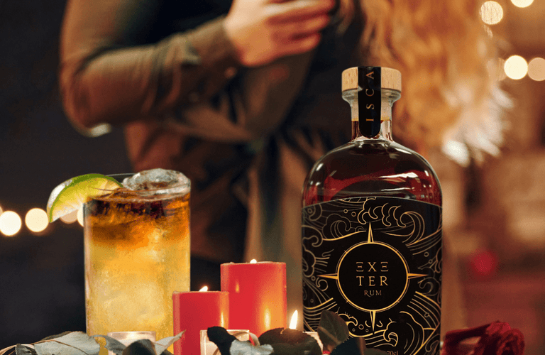 Dark and Stormy Cocktail... The perfect Valentine's Day treat! - Exeter Gin