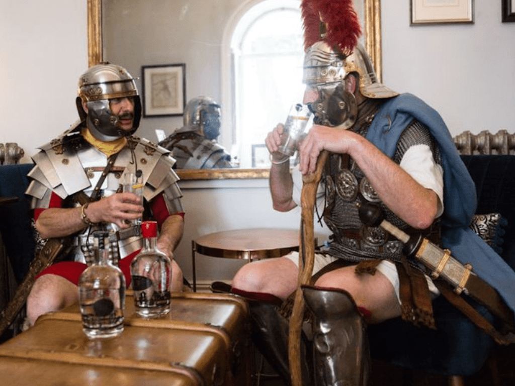 Drinking with the Romans Isca style - Exeter Gin