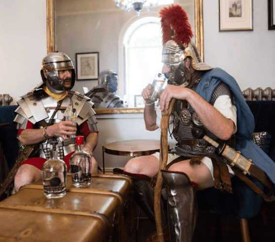 Drinking with the Romans Isca style - Exeter Gin