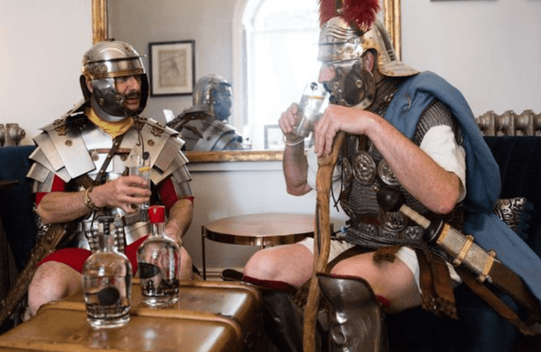 Drinking with the Romans Isca style - Exeter Gin