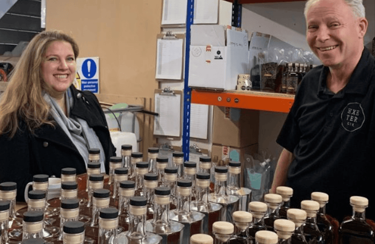 National Geographic Traveller visit Exeter Gin Distillery - Exeter Gin