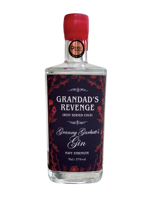 Grandad's Revenge Gin® Navy strength London Dry Gin 57%