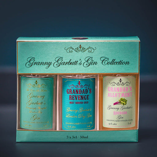 Granny Garbutt's Gift Set 3 x 5cl - Exeter Gin