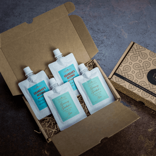 Granny Garbutt's London Dry Gin Letterbox Set 4 x 5cl - Exeter Gin